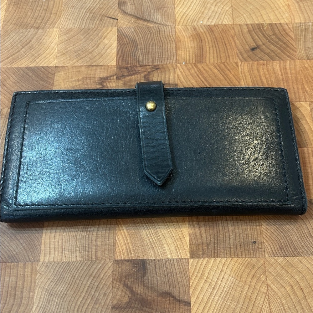 Madewell Black Leather Wallet